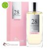 Produit de la marque Grasse Eau de Parfum N°28 (Chloé - Eau de Parfum) Femmes - 100ml sur un fond blanc avec un logo Parachezvous et celui de de la marque Grasse