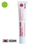Produit de la marque Isdin Cicapost Crème Réparatrice Post-Acte - 50g sur un fond blanc avec un logo Parachezvous et celui de la marque ISDIN