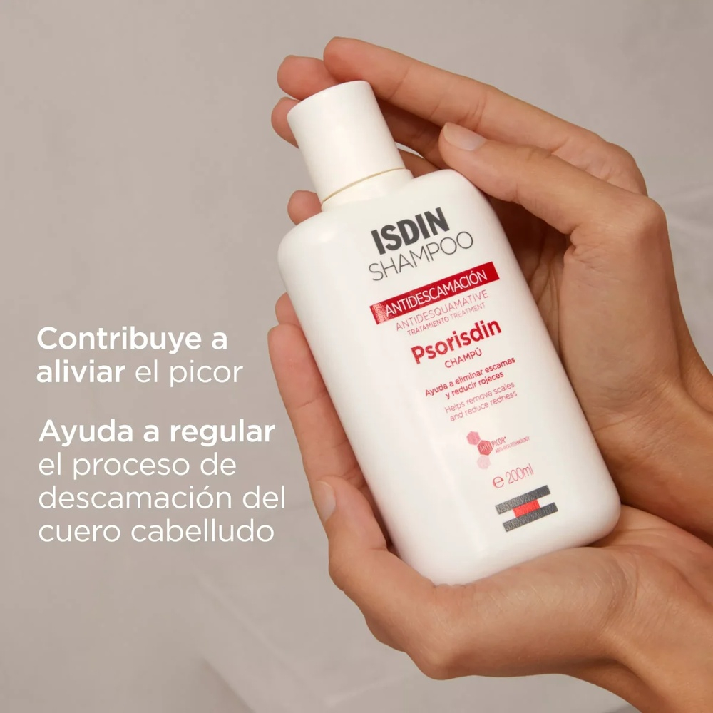 ISDIN - Shampoo Shampoing Psorisdin Antipeliculaire - 200ml - Image 2