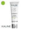 Produit de la marque Kaline K-White Gommage Éclaircissant Exfoliant - 75ml sur un fond blanc avec un logo Parachezvous et celui de de la marque Kaline