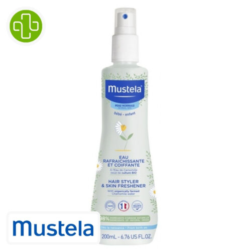 Mustela Eau Rafraîchissante & Coiffante Peau Normale - 200ml