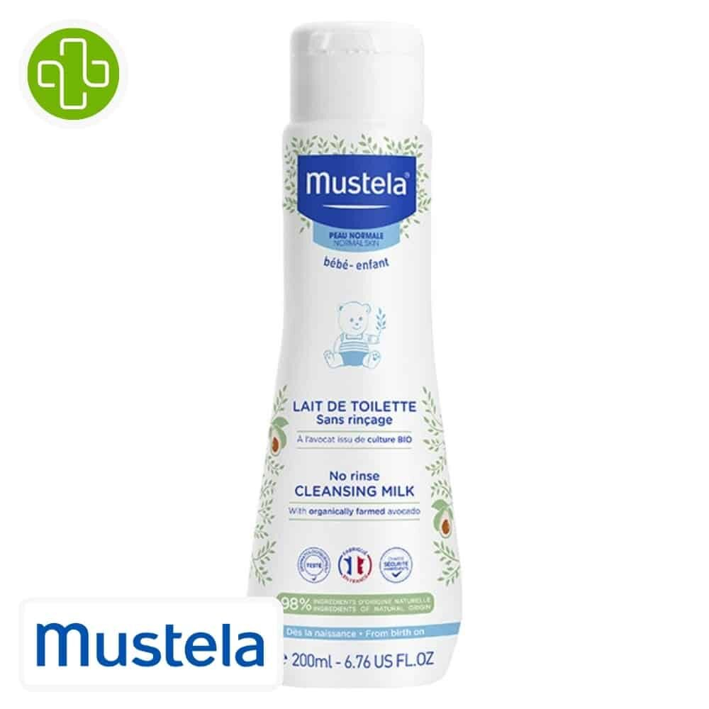 Mustela Bebe Enfant Lait De Toilette Sans Rrincage 200ml