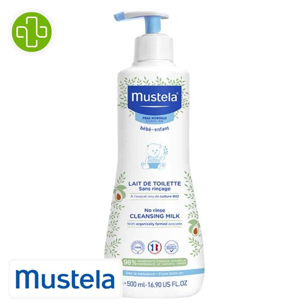 Mustela Bebe Enfant Lait De Toilette Sans Rrincage 500ml