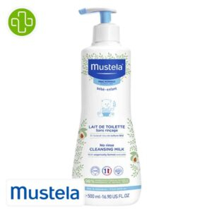 Mustela Bebe Enfant Lait De Toilette Sans Rrincage 500ml
