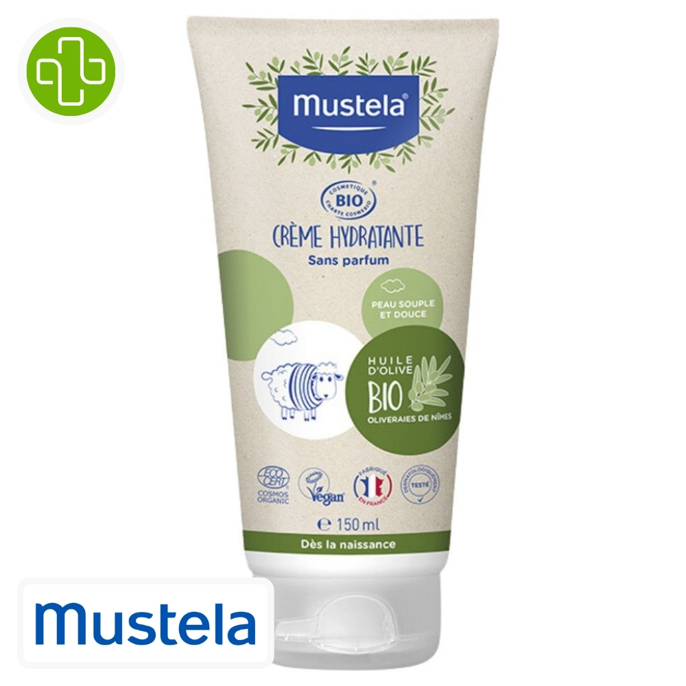 Mustela bio crème hydratante - 150ml