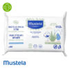 Mustela Bio Lingettes de Coton à l'Eau - 60 lingettes