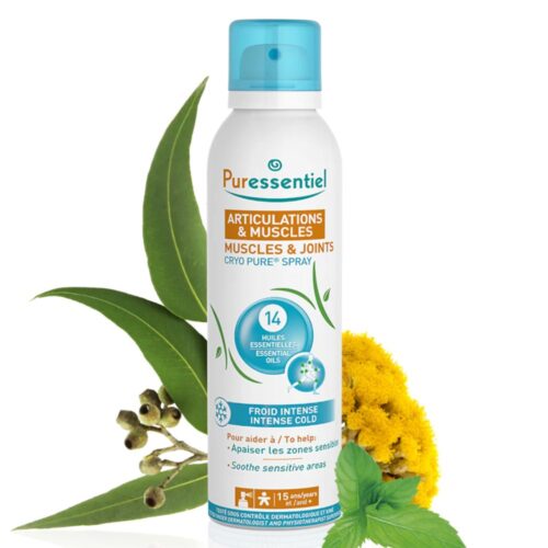Puressentiel Articulations & Muscles Cryo Pure Spray Muscles & Joints aux 14 Huiles Essentielles - 150ml