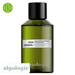 Produit de la marque Algologie Bain Originel Huile Corps Drainante Douche & Bain - 125ml sur un fond blanc avec un logo Parachezvous et celui de de la marque Algologie