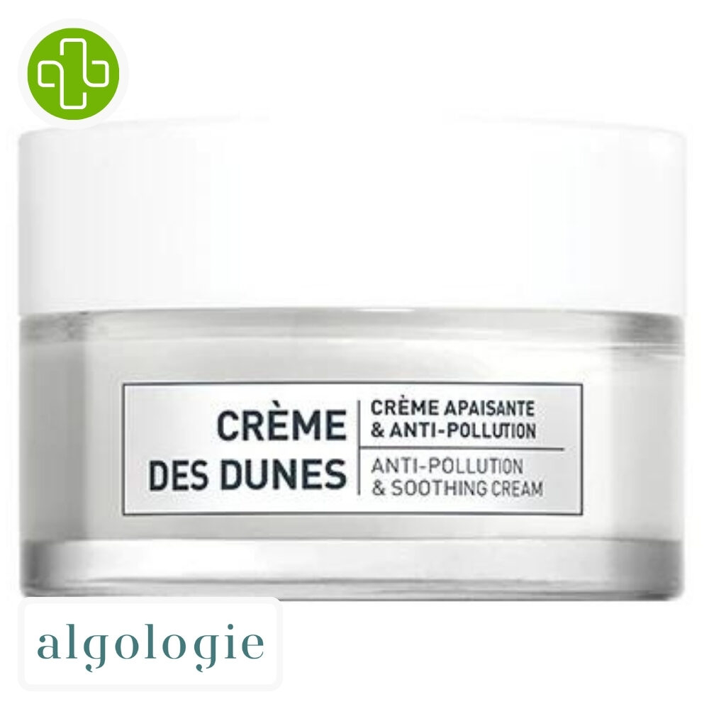 Algologie Creme Des Dunes Creme Apaisante Et Anti Pollution 50ml