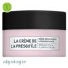 Produit de la marque Algologie Presqu'Île Crème Repulpante & Redensifiante - 50ml sur un fond blanc avec un logo Parachezvous et celui de de la marque Algologie