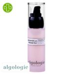 Produit de la marque Algologie Presqu'Île Sérum Repulpant & Redensifiant - 30ml sur un fond blanc avec un logo Parachezvous et celui de de la marque Algologie
