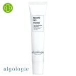 Produit de la marque Algologie Vagues Gel Fraîcheur des Yeux - 15ml sur un fond blanc avec un logo Parachezvous et celui de de la marque Algologie