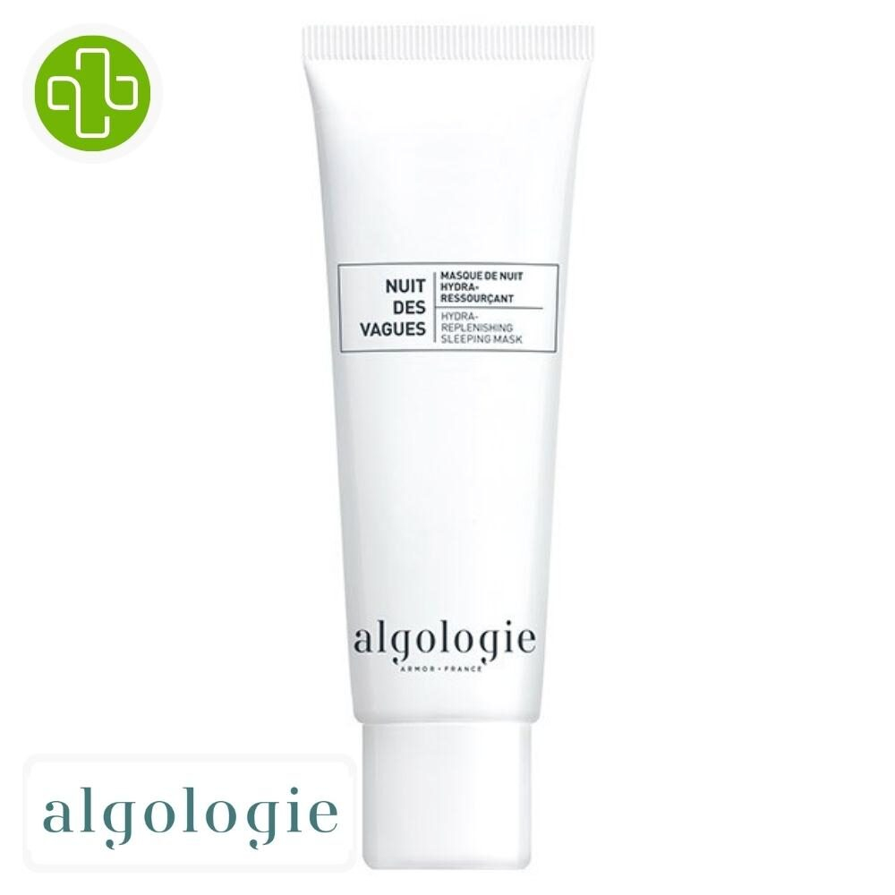 Algologie Vagues Masque De Nuit Hydra Ressourcant 50ml