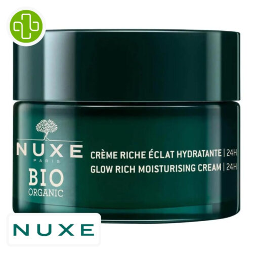 Nuxe Bio Crème Riche Éclat Hydratante 24h - 50ml