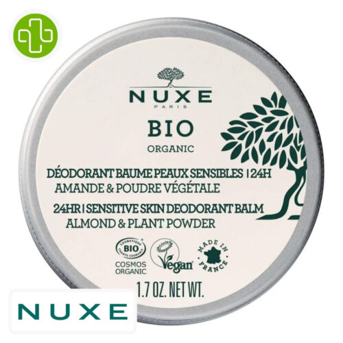 Nuxe Bio Déodorant Baume Peaux Sensibles 24h - 50g