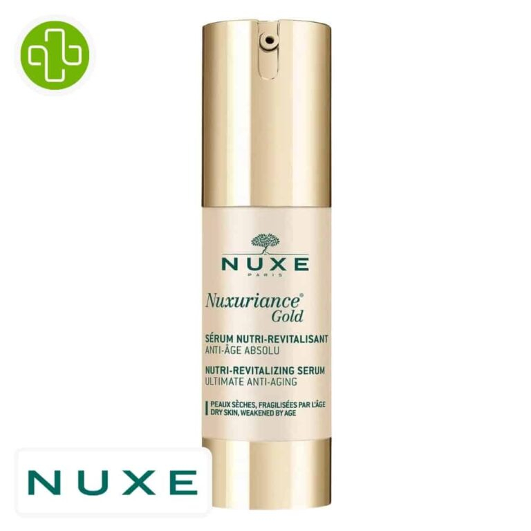 Sérum NUXE Nuxuriance Gold Nutri Revitalisant Anti-Âge - Peaux Sèches 30ml - Neuf