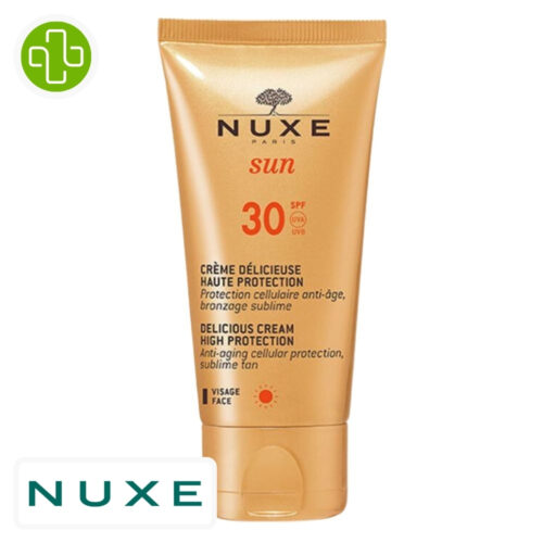 Nuxe Sun Crème Solaire Délicieuse Haute Protection Spf30 - 50ml