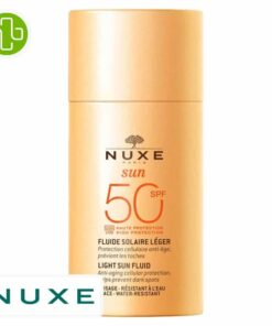 Nuxe Sun Fluide Solaire Leger Spf50 Anti Age Et Previent Les Taches 50ml