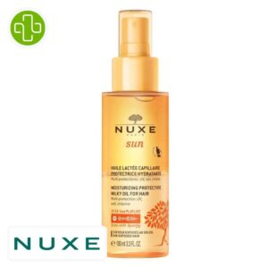 Nuxe Sun Huile Lactee Capillaire Protectrice Hydratante 100ml