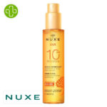 Nuxe Sun Huile Solaire Bronzante Faible Protection Spf10 - 150ml