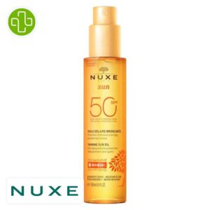 Nuxe Sun Huile Solaire Bronzante Spf50 150ml