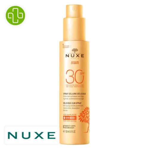 Nuxe Sun Spray Solaire Délicieux Anti-Âge Haute Protection Spf30 - 150ml