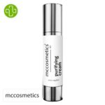 Produit de la marque McCosmetics Crème Purifiante – 50ml sur un fond blanc avec un logo Parachezvous et celui de de la marque McCosmetics