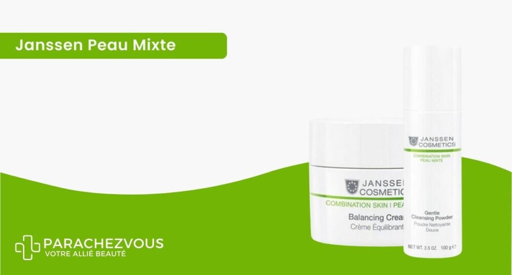 Janssen cosmetics peau mixte parachezvous, votre parapharmacie en ligne au maroc aux meilleurs prix
