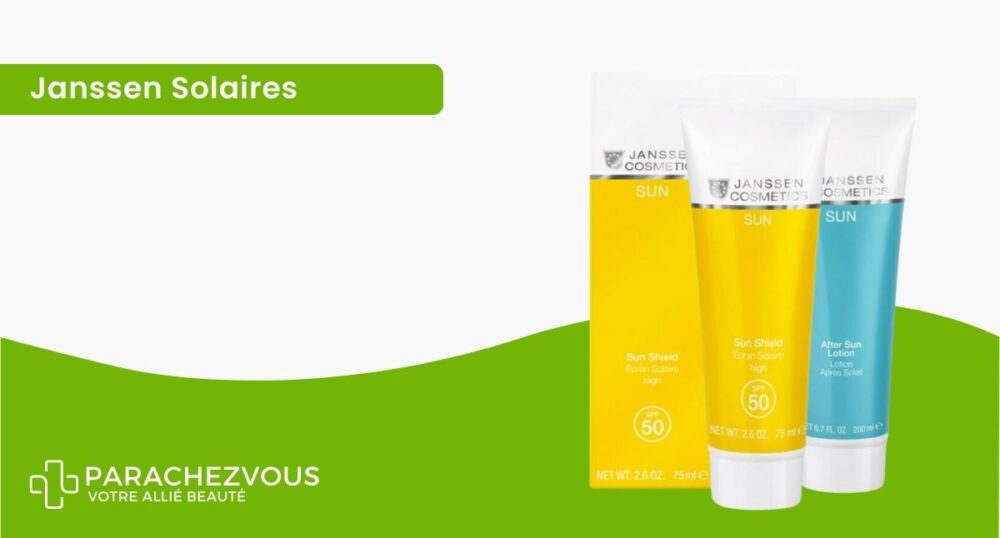 Janssen cosmetics solaires parachezvous, votre parapharmacie en ligne au maroc aux meilleurs prix