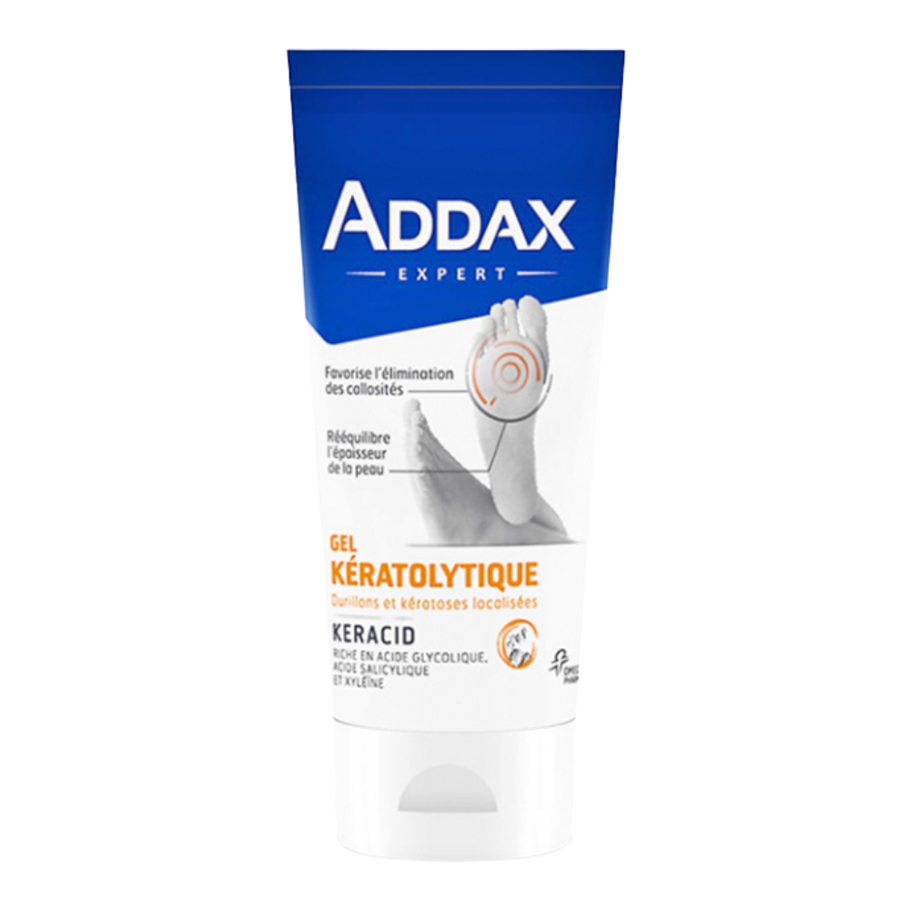 Addax Keracid Gel Kératolytique Pieds - 50ml Maroc | Parachezvous.ma