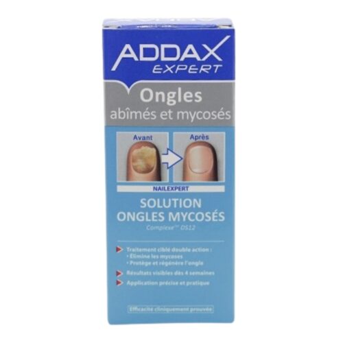 Addax Solution Ongles Mycosés et Abîmés - 3ml