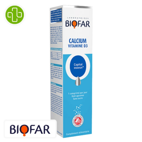 Biofar Calcium Vitamine D3 - 20 Capsules