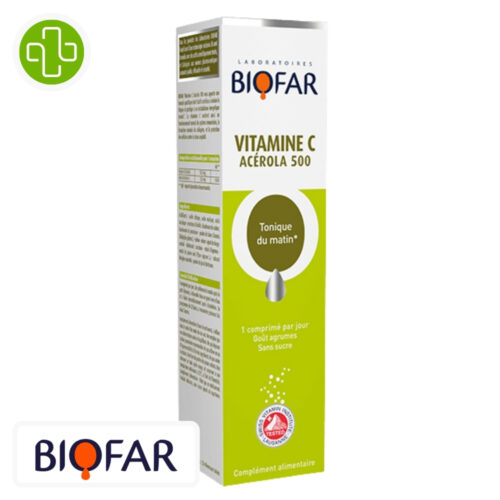Biofar Vitamine C Acérola 500 - 20 Capsules