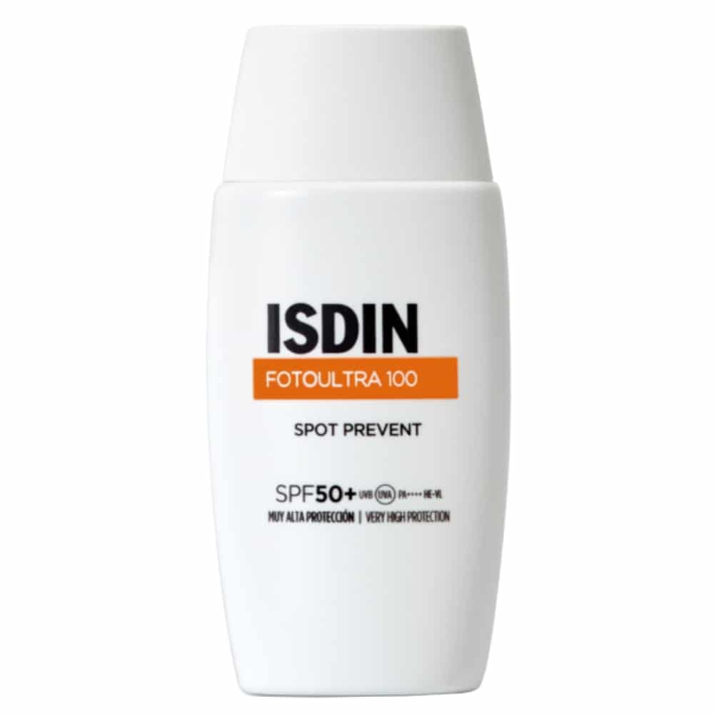 isdin fotoultra 100 spot prevent previent les taches spf50 50ml