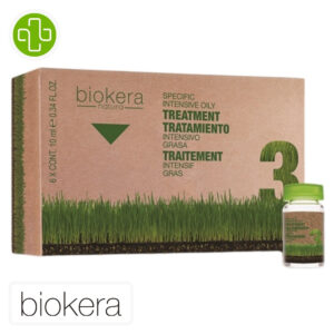 Biokera Traitement Intensif Cheveux Gras 6x10ml