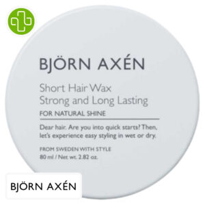 Bjorn Axen Cire Fixante Cheveux Courts Longue Duree 80ml