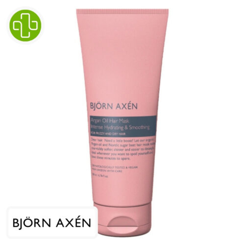 Bjorn Axen Masque Cheveux Hydratation Et Douceur Huile D Argan 200ml