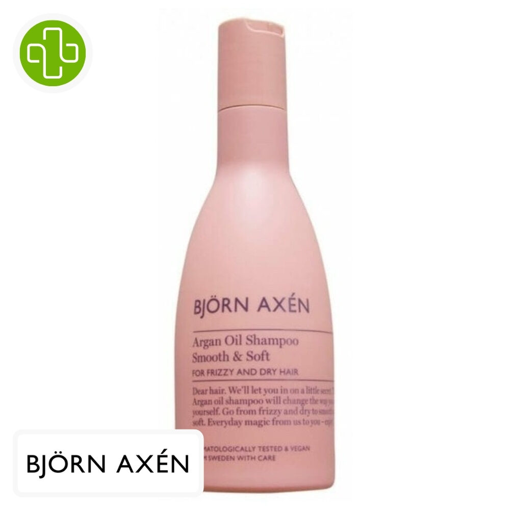 Bjorn Axen Shampoing Doux Et Soyeux Huile D Argan 250ml