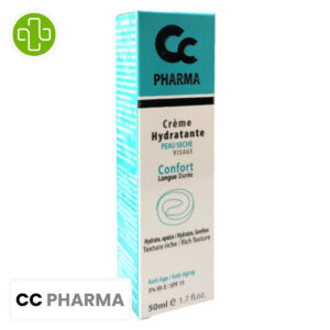 Cc Pharma Creme Hydratante Confort Longue Duree Spf15 50ml