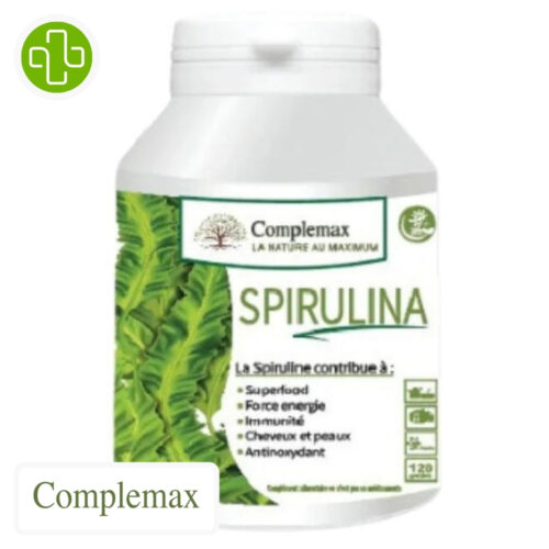 Complemax Spiruline - 120 Gélules