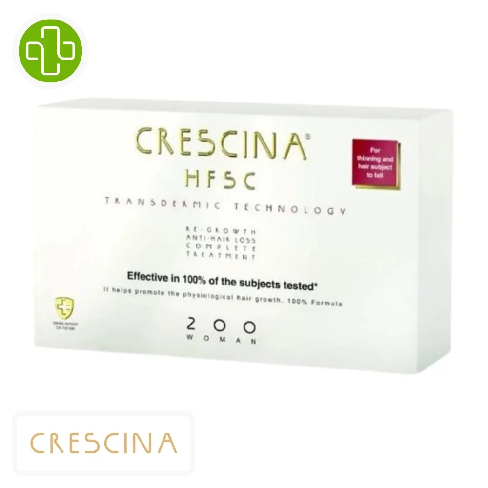 Crescina Hfsc Femme 200 Traitement Anti Chute Complet Ampoules 1010u