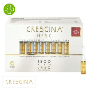 Crescina Hfsc Homme 1300 Traitement Cheveux Fins Ampoules 20u