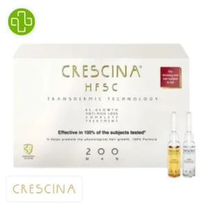 Crescina Hfsc Homme 200 Traitement Anti Chute Complet Ampoules 1010u