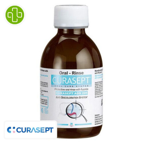 Curasept ADS 205 Bain de Bouche 0,05% CHX + 0,05% F – 200ml