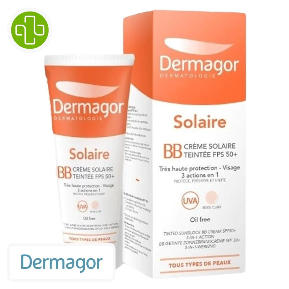 Dermagor Bb Creme Solaire Teintee Fps50 40ml