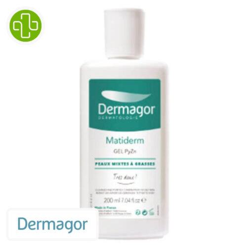 Dermagor Matiderm Gel Py Zn - 200ml
