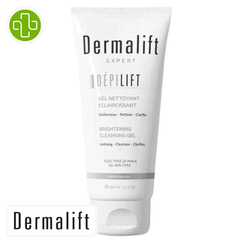 Dermalift Depilift Gel Nettoyant Eclaircissant 200ml
