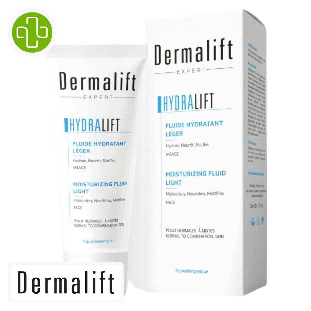 Dermalift Hydralift Fluide Hydratant Leger 40ml