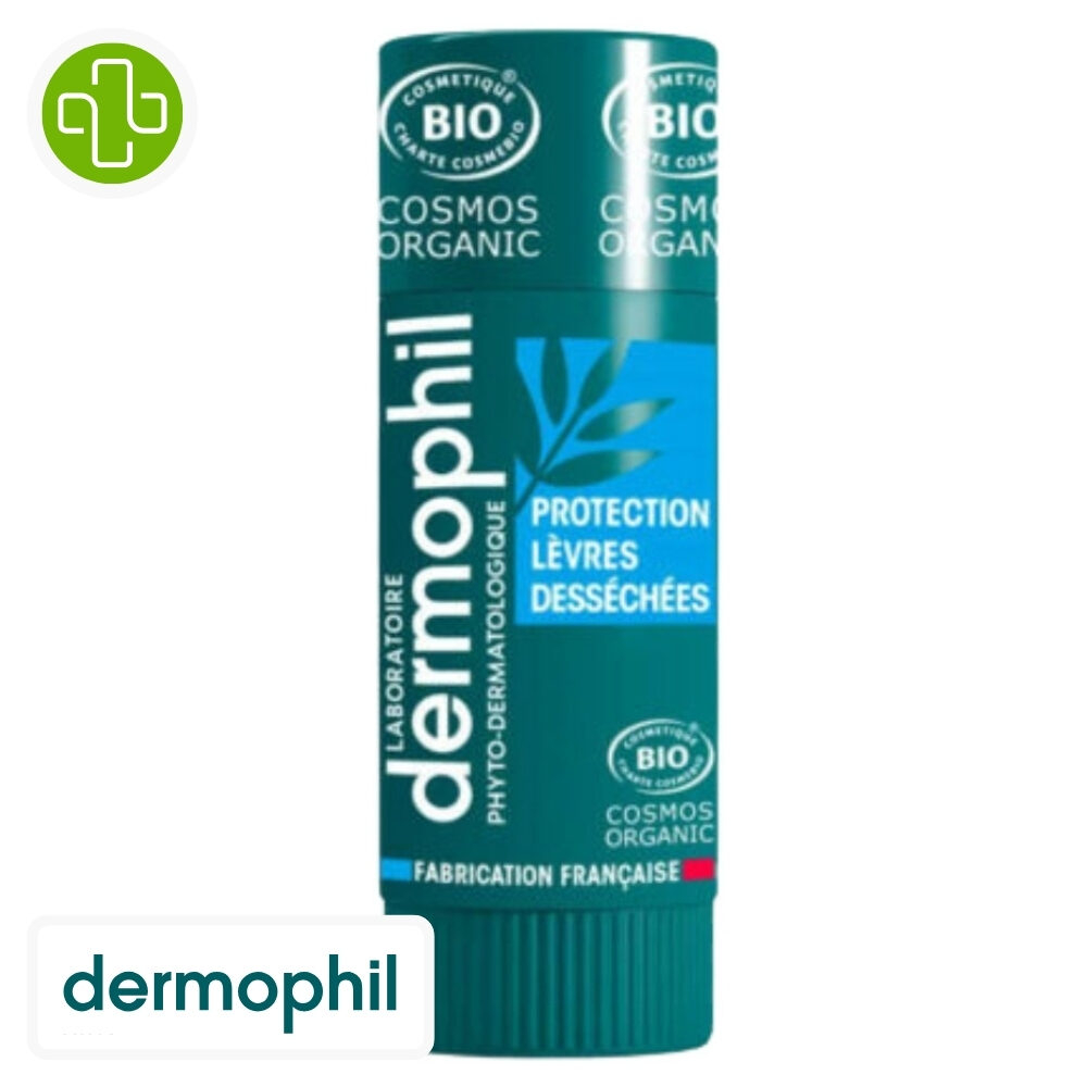 Dermophil Protection Levres Dessechees Bio 4g