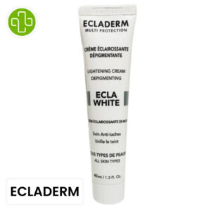 Ecladerm Eclawhite Creme Eclaircissante Depigmentante Soin Anti Taches Unifiant 40ml